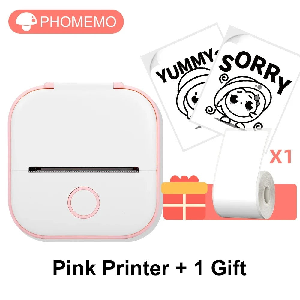 Mini Portable Sticker Printer