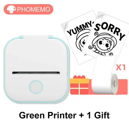 Mini Portable Sticker Printer