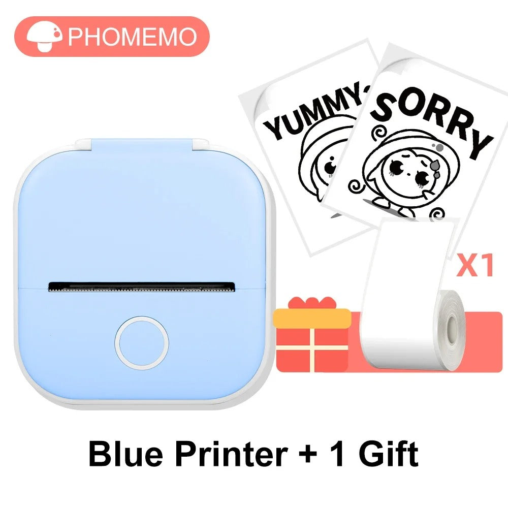 Mini Portable Sticker Printer