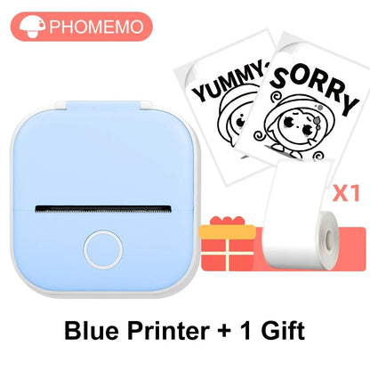 Mini Portable Sticker Printer