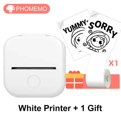 Mini Portable Sticker Printer