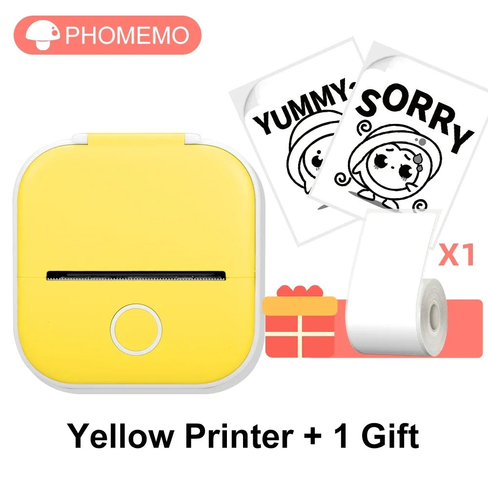 Mini Portable Sticker Printer