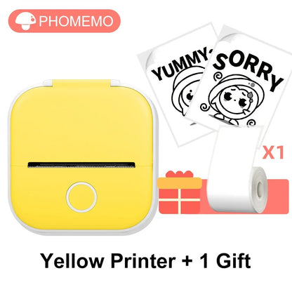 Mini Portable Sticker Printer